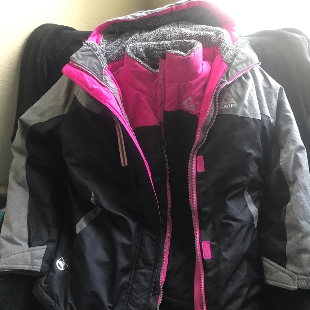 Girls winter coat (2 in 1)